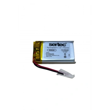 Sertec 502030 3.7v 250 Mah Li-polymer Pil (devreli/1.5a)