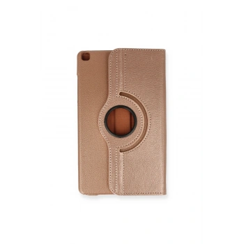 Samsung Galaxy Tab A9 Plus Kılıf 360 Tablet Deri Kılıf - Rose Gold