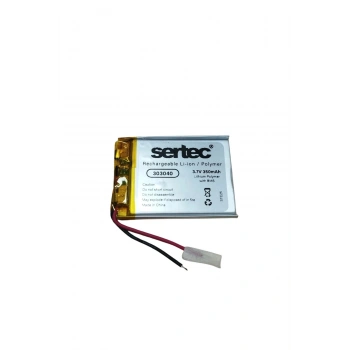 Sertec 303040 3.7v 350 Mah Li-polymer Pil (devreli/1.5a)