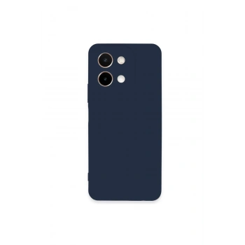 Vivo Y28 Kılıf First Silikon - Lacivert