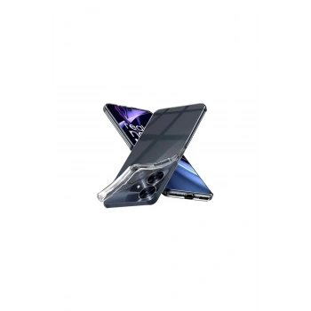 Realme Note 60 Kılıf Lüx Şeffaf Silikon