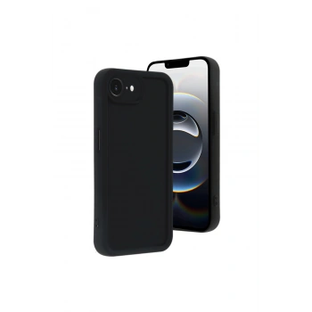 İphone 16e Kılıf Viera Silikon - Siyah