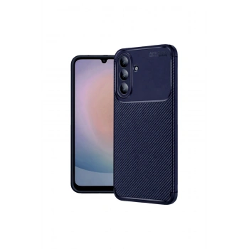 Samsung Galaxy A37 5g Auto Focus Karbon Kapak - Lacivert