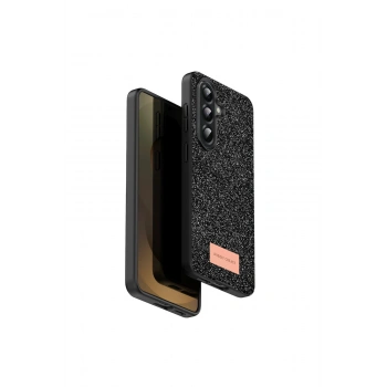 Onegif Samsung Galaxy A17 5g Bright Simli Kapak - Siyah