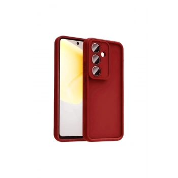 Samsung Galaxy A57 5g Viera Silikon - Kırmızı