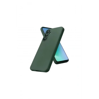 Samsung Galaxy S26 Plus First Silikon - Koyu Yeşil