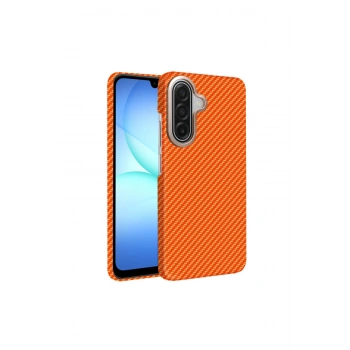 Samsung Galaxy A56 Vega Magsafe Kapak - Turuncu