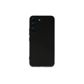 Samsung Galaxy S22 Kılıf Nano İçi Kadife Silikon - Siyah