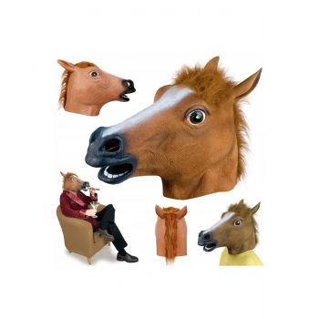 At Kafası - At Maskesi - At Kafası Maskesi - At Kafası Başlığı