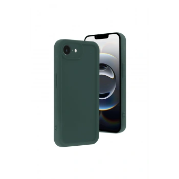İphone 16e Kılıf Viera Silikon - Koyu Yeşil