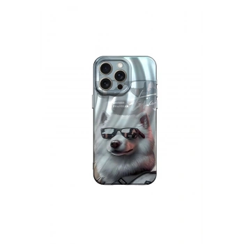 İphone 14 Pro Kılıf Crew Desenli Kapak - Köpek