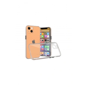 İphone 13 Mini Kılıf Miami Şeffaf Silikon - Şeffaf