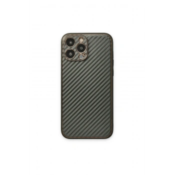 İphone 13 Pro Kılıf Coco Karbon Silikon - Füme