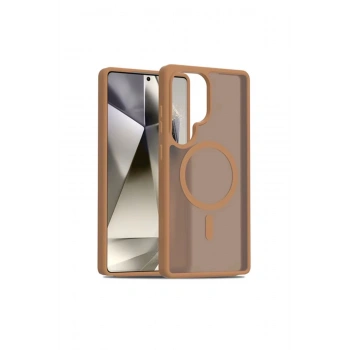 Joko Samsung Galaxy S25 Ultra Jota Magsafe Kapak - Çöl Titanyum