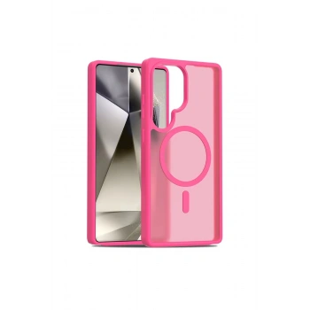 Joko Samsung Galaxy S25 Ultra Jota Magsafe Kapak - Rose