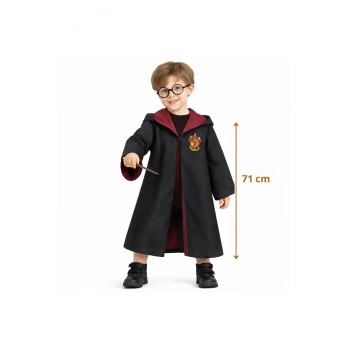 Harry Potter Bebek Kostüm Seti – Asa Gözlük Pelerin 71 Cm (2-4 Yaş)