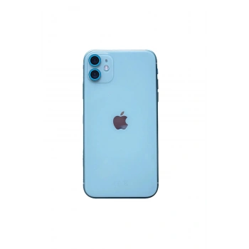 İphone 11 Neon Fosforlu Kamera Lens - Mavi