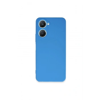 Vivo Y18 Kılıf First Silikon - Mavi