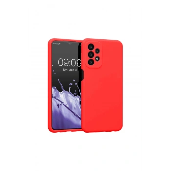 Samsung Galaxy A23 4g Kılıf First Silikon - Kırmızı