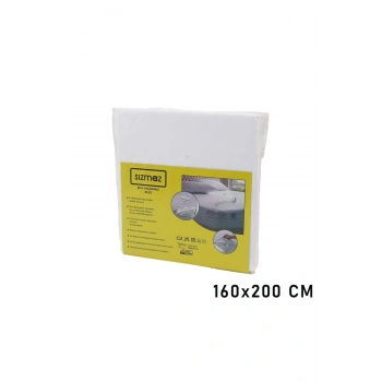ÇİFT KİŞİLİK YATAK KORUYUCU SIVI GEÇİRMEZ ALEZ 160X200CM HAVA ALIR ANTİALER