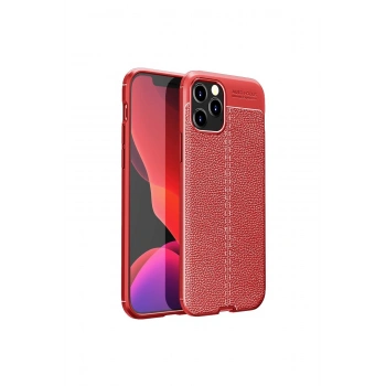 İphone 12 Pro Kılıf Auto Focus Kapak - Kırmızı