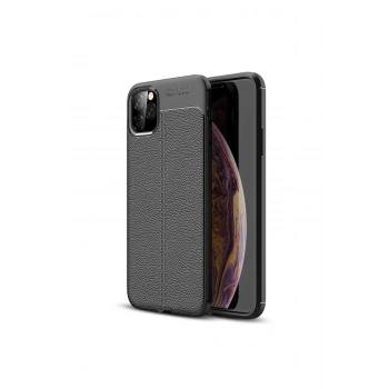İphone 11 Pro Max Kılıf Auto Focus Kapak - Siyah