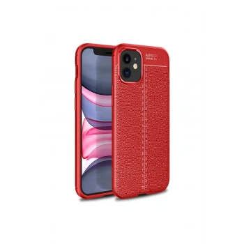 İphone 12 Mini Kılıf Auto Focus Kapak - Kırmız��