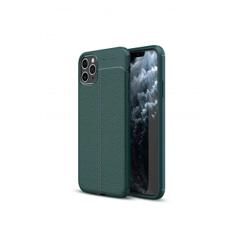İphone 11 Pro Max Kılıf Auto Focus Kapak - Yeşil