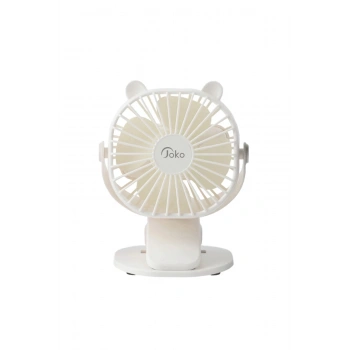 Joko Js03 Masaüstü Soğutma Fanı - Beyaz
