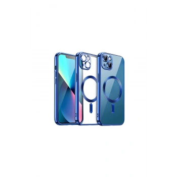 İphone 13 Kılıf Kross Magneticsafe Kapak - Lacivert