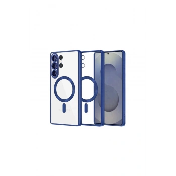 Samsung Galaxy S26 Ultra Kross Magneticsafe Kapak - Lacivert