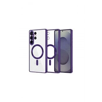 Samsung Galaxy S26 Ultra Kross Magneticsafe Kapak - Mor