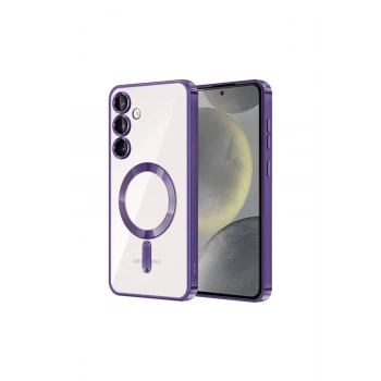 Samsung Galaxy A56 Kross Magneticsafe Kapak - Mor