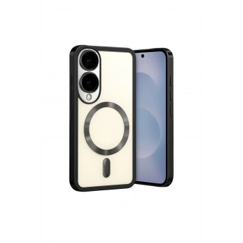 Samsung Galaxy S25 Edge Kross Magneticsafe Kapak - Siyah