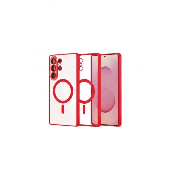 Samsung Galaxy S26 Ultra Kross Magneticsafe Kapak - Kırmızı