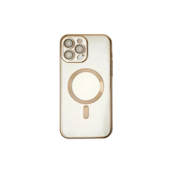 İphone 14 Pro Kılıf Kross Magneticsafe Kapak - Gold