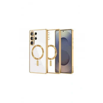 Samsung Galaxy S26 Ultra Kross Magneticsafe Kapak - Gold