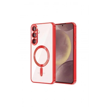 Samsung Galaxy S26 Kross Magneticsafe Kapak - Kırmızı