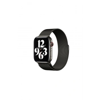 Watch 38mm Metal Mıknatıslı Kordon (SAAT DEĞİLDİR) - Siyah