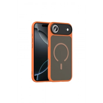 Joko İphone 17 Air Megane Magsafe Kapak - Turuncu