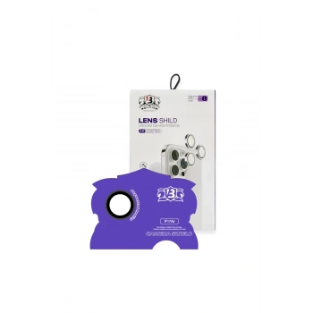 İphone 17 Air Bilvis Titan Kamera Lens - Siyah