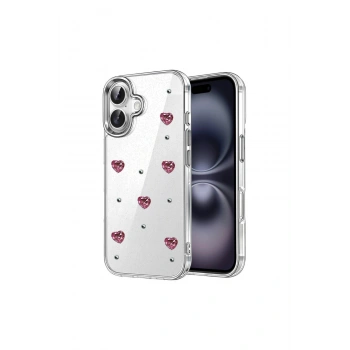 İphone 17 Fiyonk Desenli Kapak - Desen 3