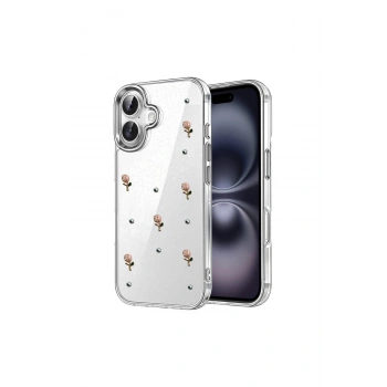 İphone 17 Fiyonk Desenli Kapak - Desen 6