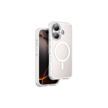 Onegif İphone 16 Hulk Magsafe Kapak - Beyaz