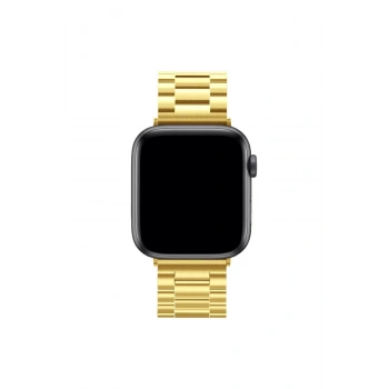 Watch 42mm Metal Baklalı Kordon (SAAT DEĞİLDİR) - Gold