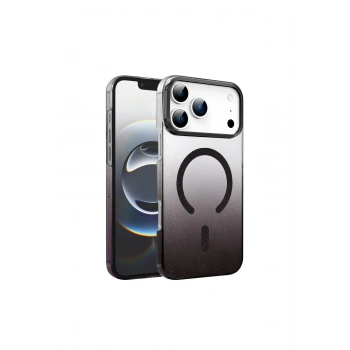 İphone 17 Pro Glossy Magsafe Kapak - Siyah