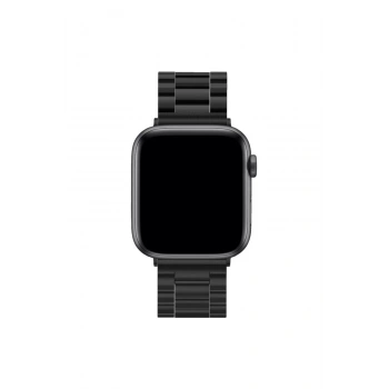 Watch 42mm Metal Baklalı Kordon (SAAT DEĞİLDİR) - Siyah