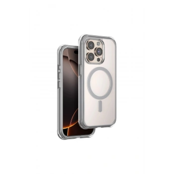 Onegif İphone 15 Pro Max Hulk Magsafe Kapak - Titan Gri