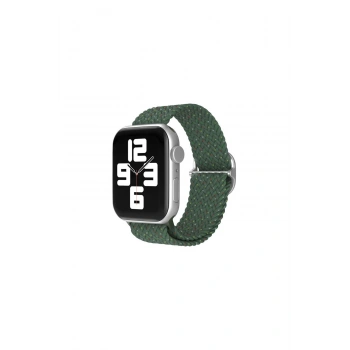 Watch 42mm Kordon (SAAT DEĞİLDİR) - Benekli Koyu Yeşil