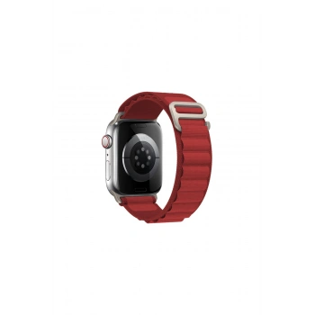 Watch 38mm Mountain Kordon (SAAT DEĞİLDİR) - Kırmızı